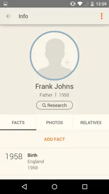 MyHeritage android App screenshot 0